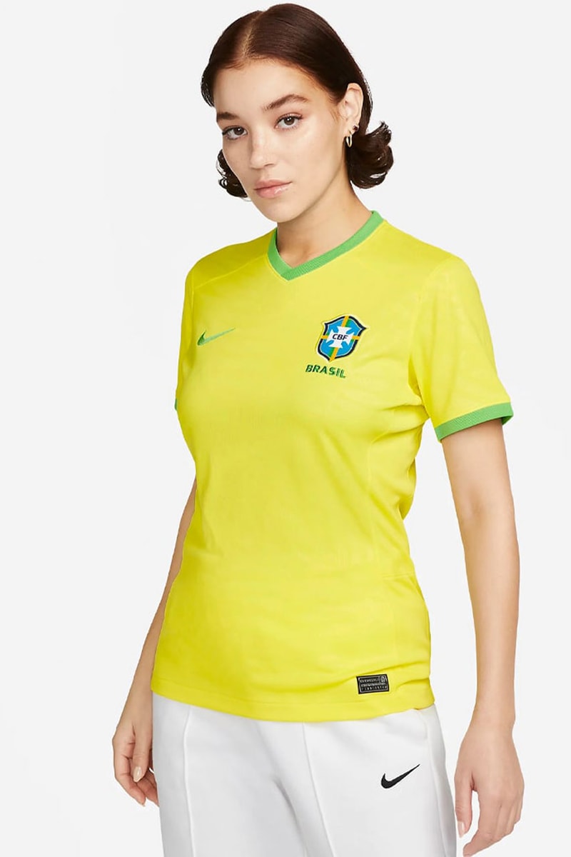 Brazil Women's World Cup 2023 Yellow Flag T-Shirt - Women's