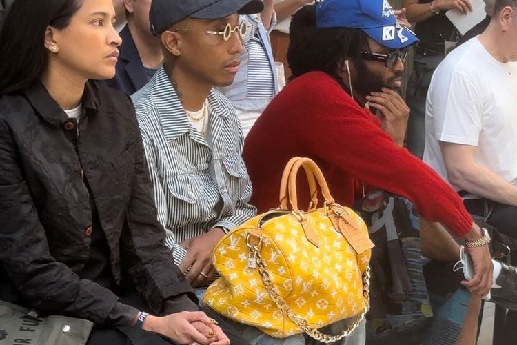Rihanna's Louis Vuitton Speedy Bags Ads in Canal Street Colors