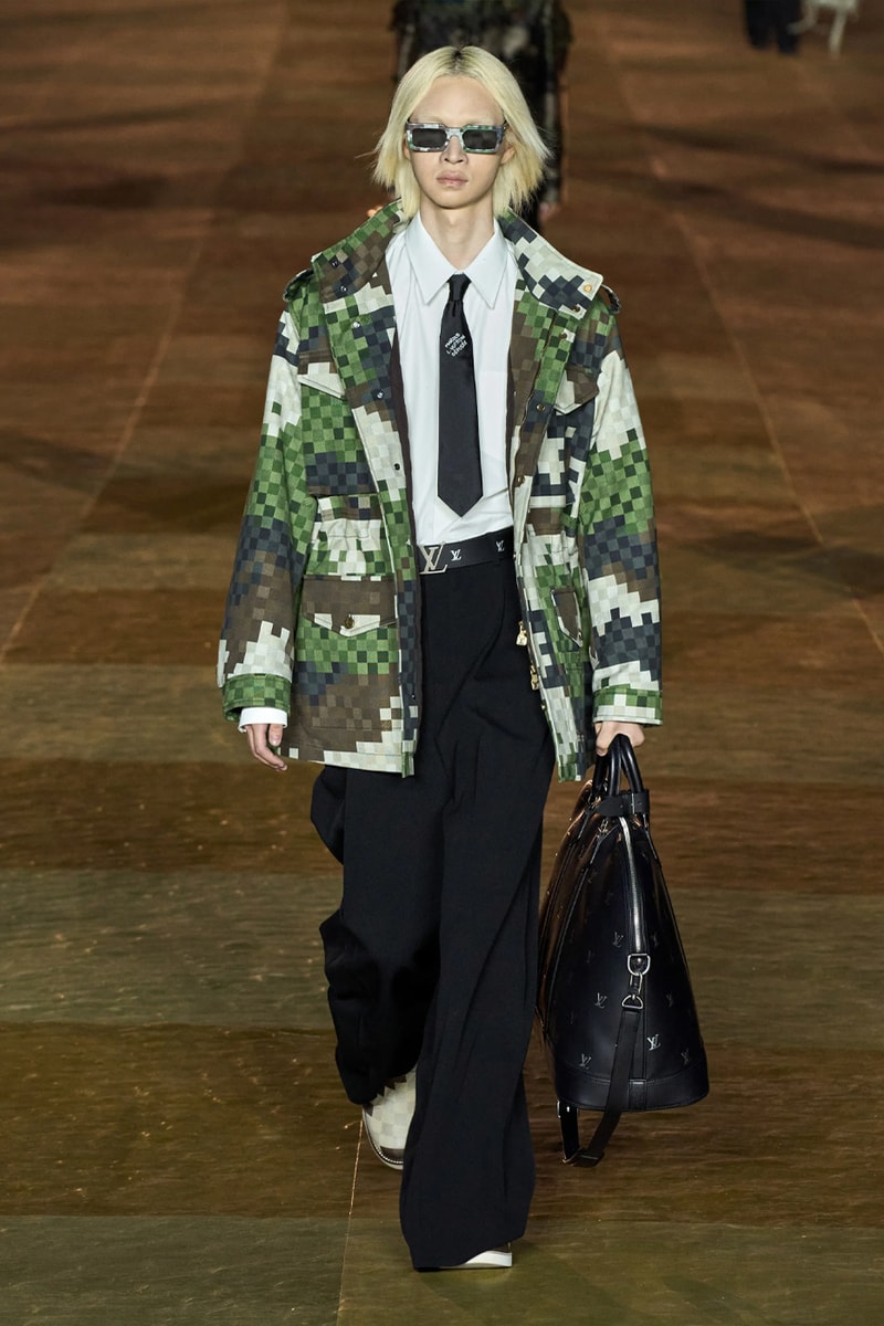 Pharrell William Makes his Louis Vuitton Debut for SS24 on Pont