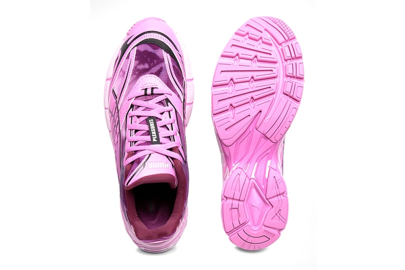 puma pleasures sneaker pink trainer