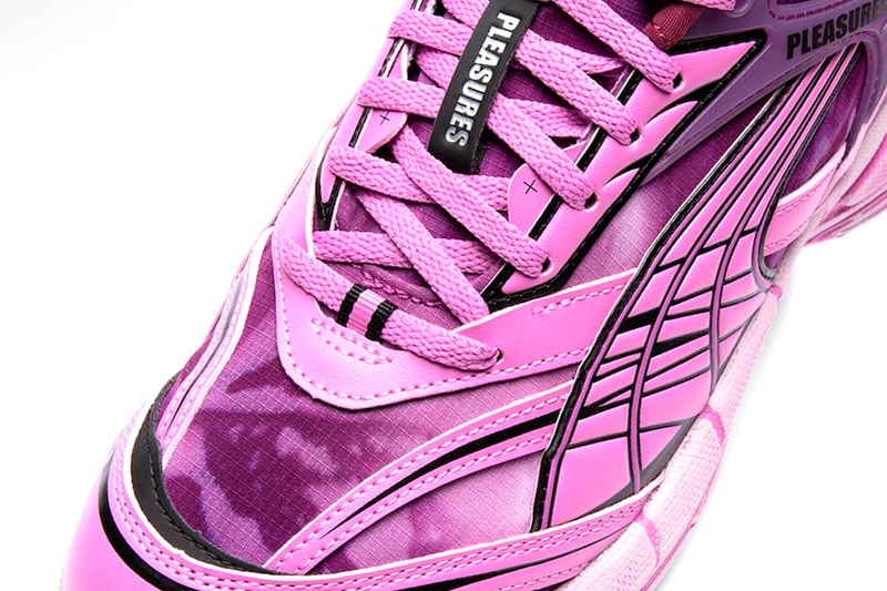 puma pleasures sneaker pink trainer