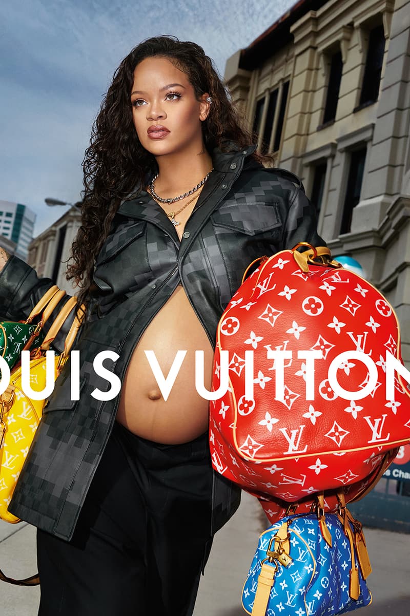 rihanna pharrell louis vuitton campaign poster billboard 