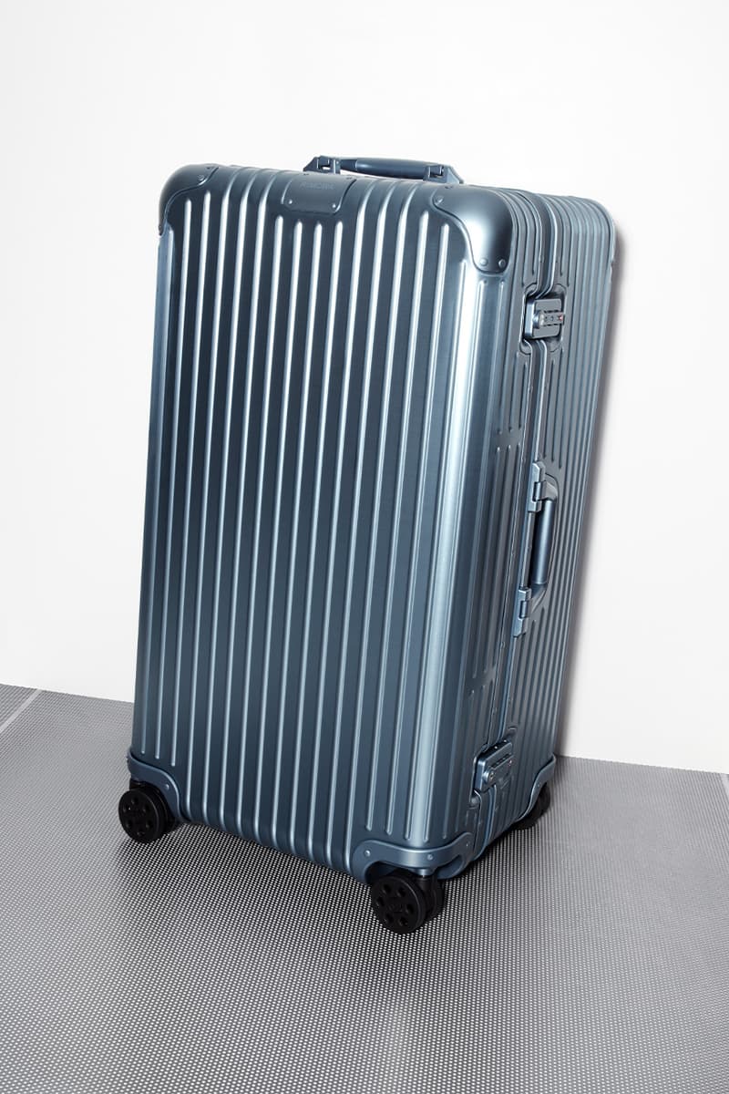 rimowa arctic waters blue capsule collection details