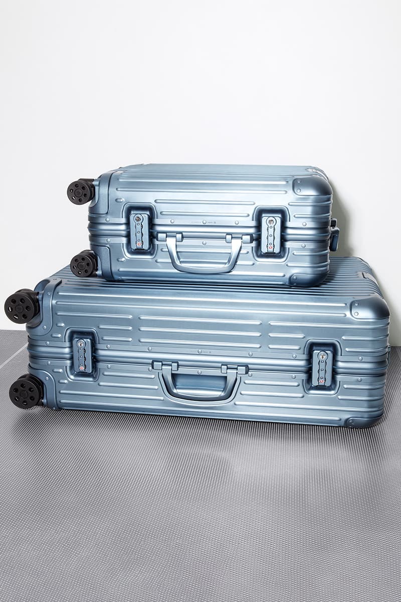 rimowa arctic waters blue capsule collection details