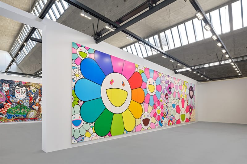 Takashi Murakami's Larger-Than-Life Paintings Are Taking Over Gagosian Gallery