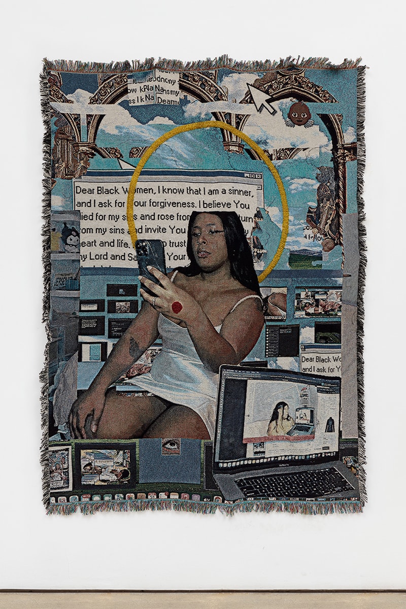 artist qualeasha wood tapestries digital bodies black women