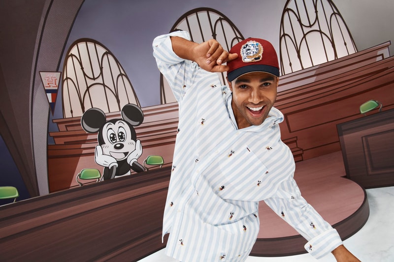 Lucien Laviscount in New Disney x Tommy Campaign