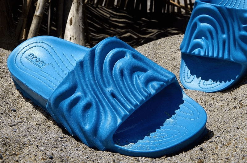 salehe bembury crocs pollex slides tashmoo blue colorway