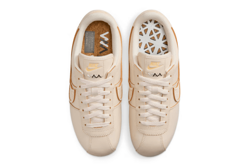 nike cortez sneaker beige vachetta tan color