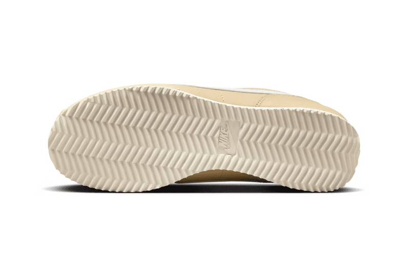 nike cortez sneaker sesame beige white brown 