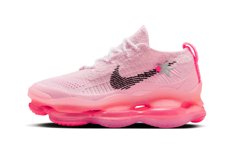 nike air max scorpion pink sneaker knitted upper