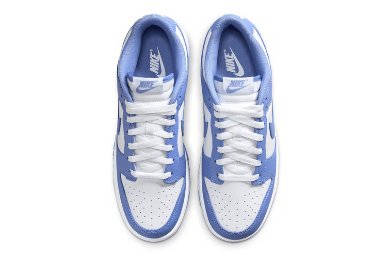 nike dunk low ice polar blue light sneaker 