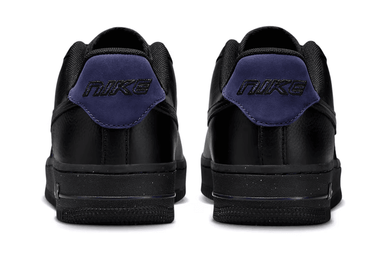 nike air force 1 low indigo black sneaker shoe