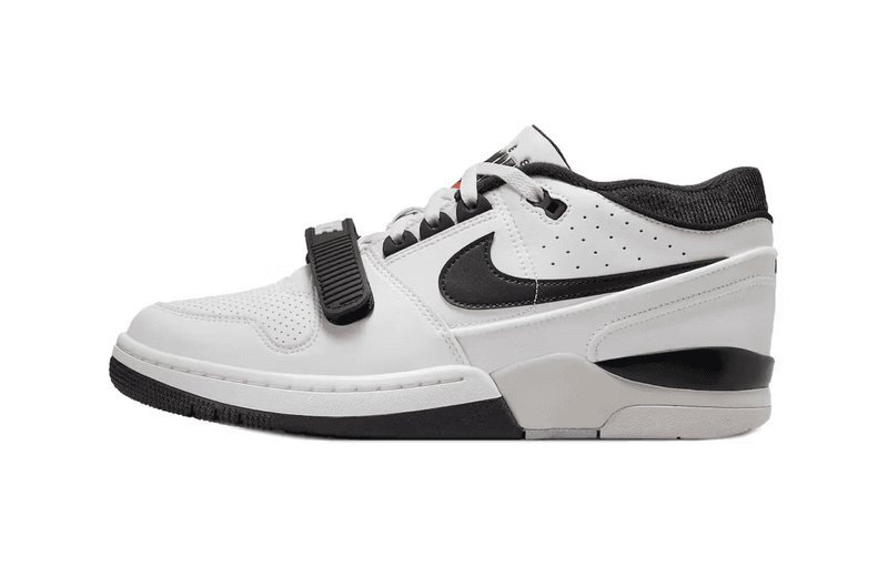 billie eilish nike air alpha force sneaker trainers black white leather