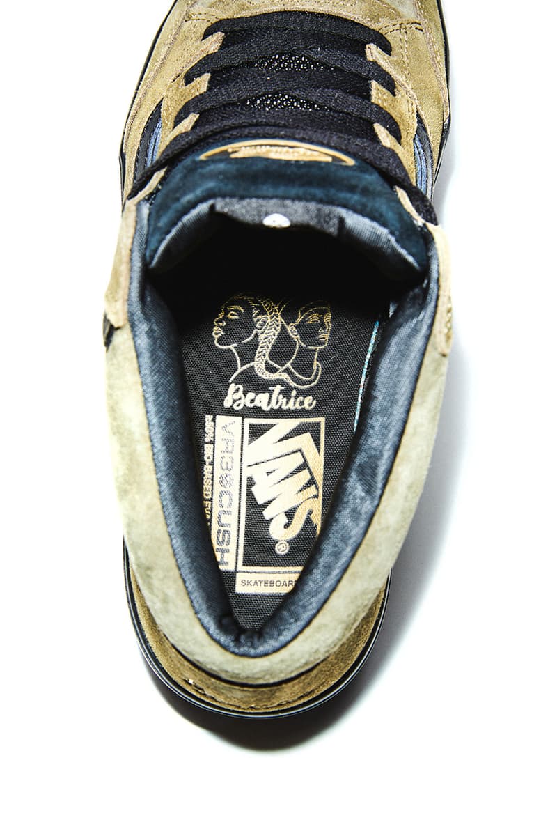 Vans skateboarding beatrice domond zahba mid sneakers footwear release information