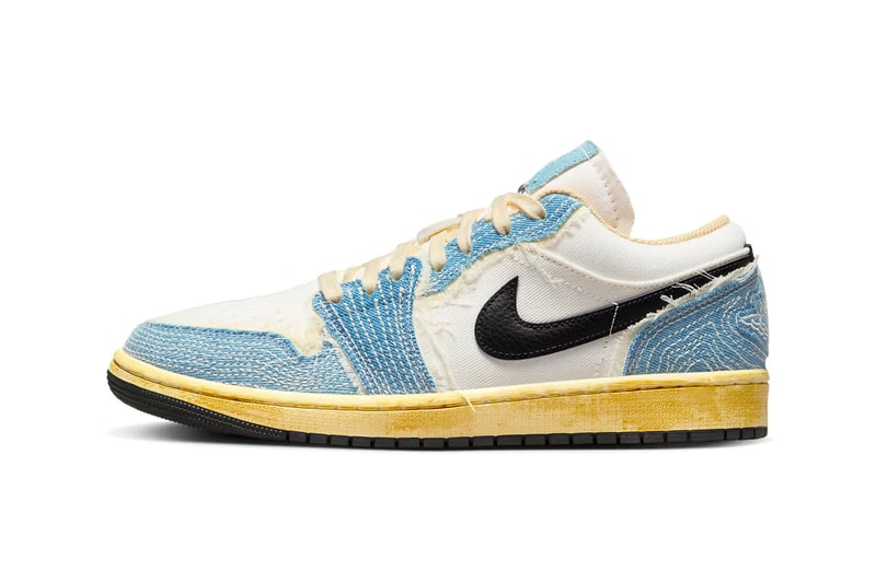 nike air jordan 1 low "sashiko" sneakers footwear where to buy
