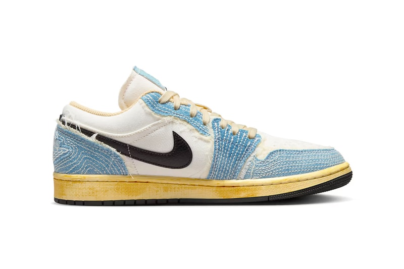 nike air jordan 1 low "sashiko" sneakers footwear where to buy