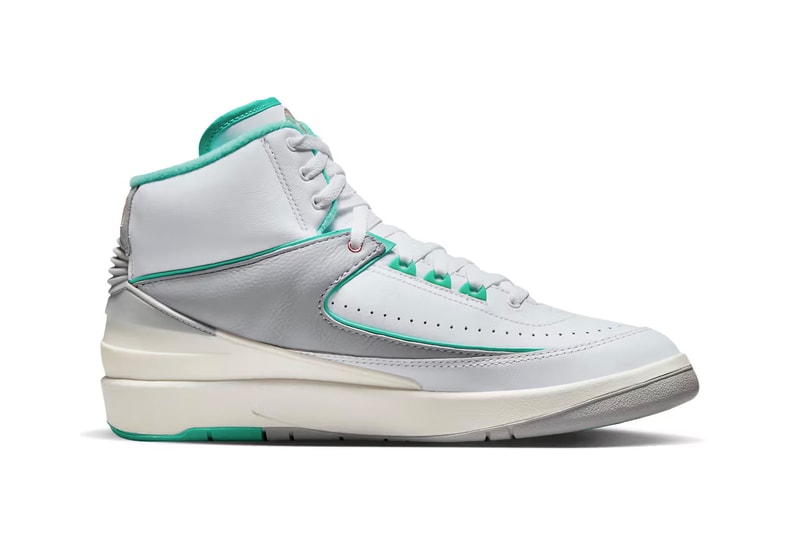 women's exclusive air jordan 2 crystal mint sneakers footwear release info price