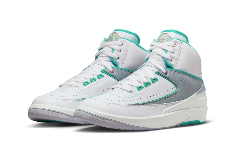 women's exclusive air jordan 2 crystal mint sneakers footwear release info price