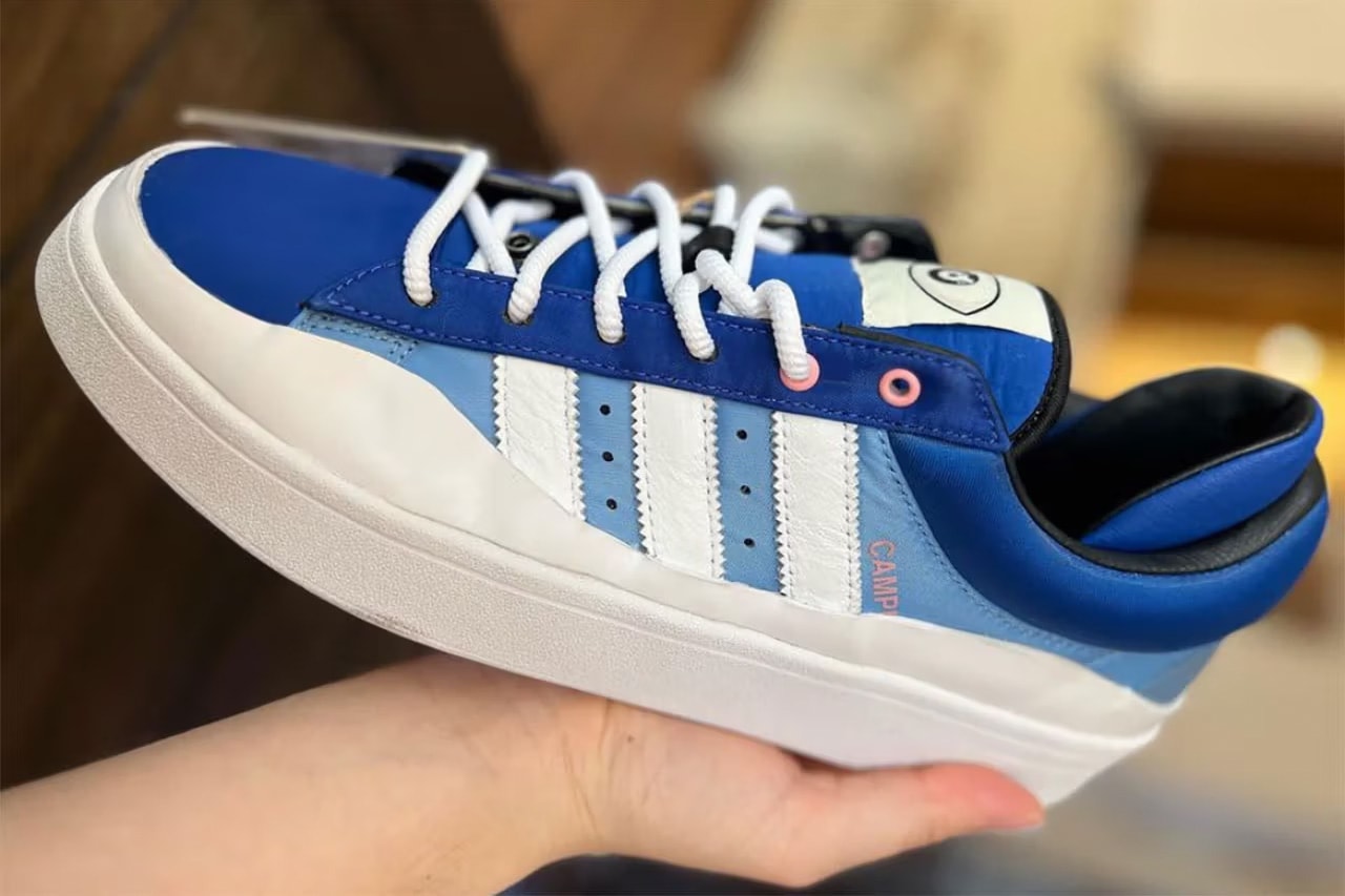 bad bunny adidas campus light white royal blue release details