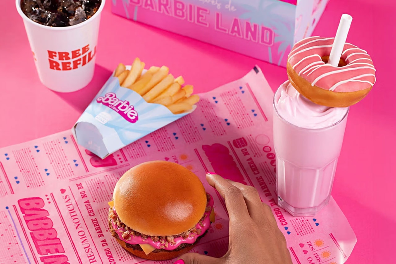 burger king brazil barbie burger pink sauce fries film