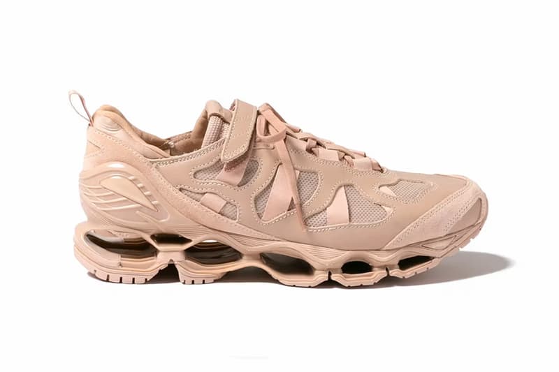 beautiful people mizuno chrono inx 9 infinity wave sand beige sneaker collaboration release details