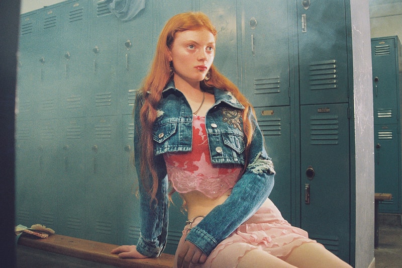 blumarine heaven by marc jacobs collaboration collection release information where to buy price y2k gen z mean girl mini skirts jean skirts pink camo denim