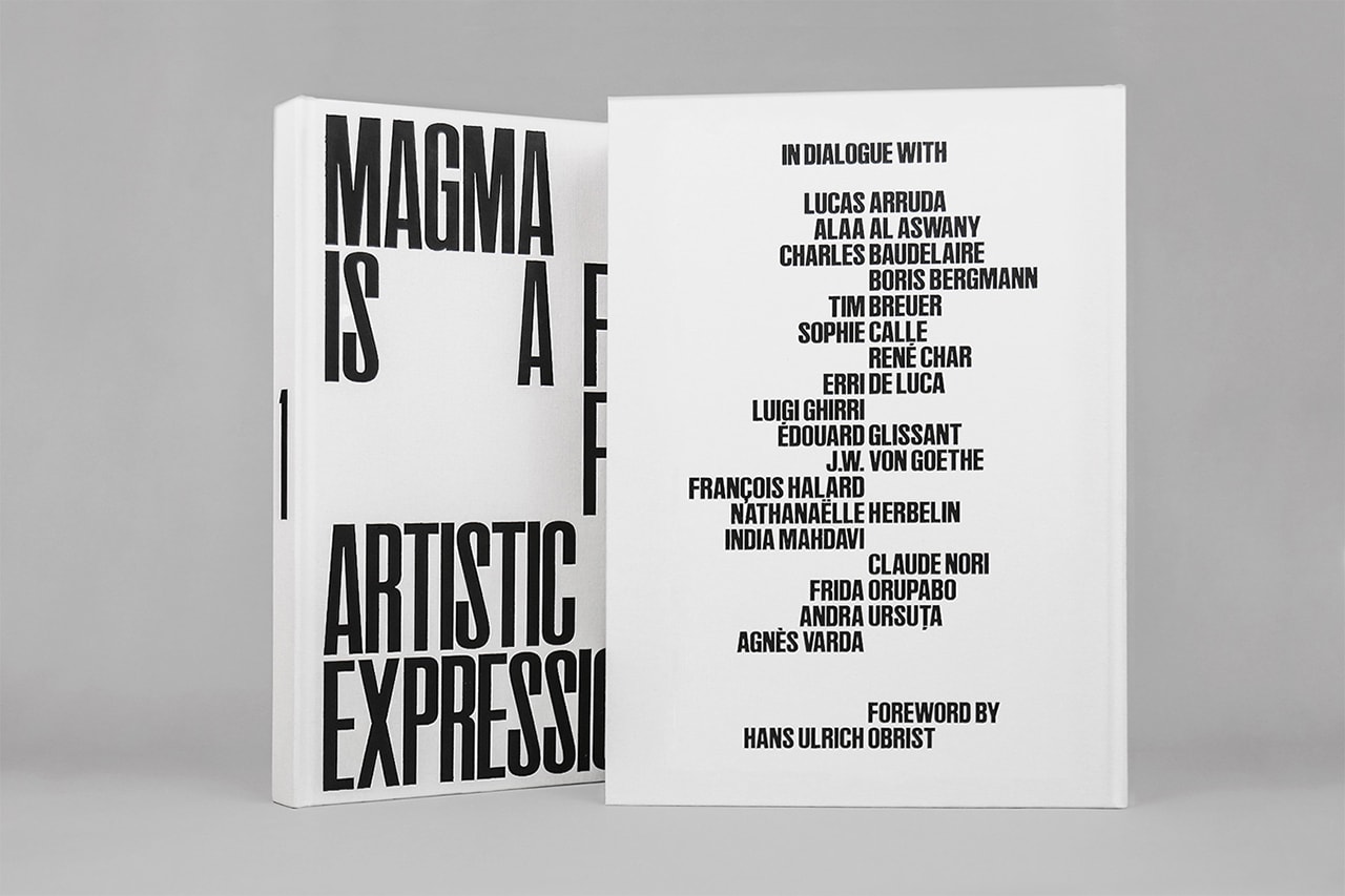 bottega veneta magma exclusive art magazine hans ulrich obrist sophe calle rene char poetry design 