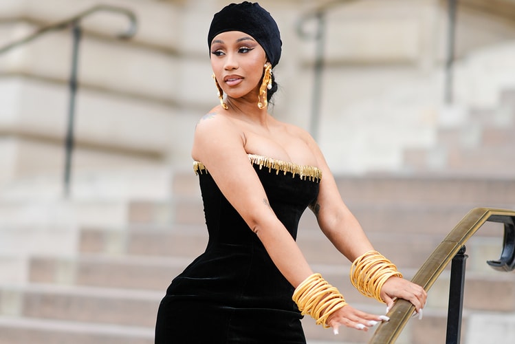 Cardi B Serves Massive Whip Appeal in Paris With Her Classic, 40-Inch "Buss Down"