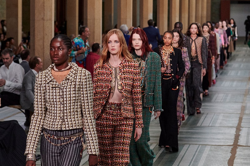 chanel fashion show manchester art clothes design