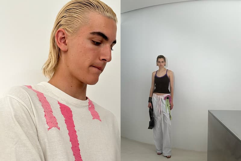 edward cuming spring summer 2024 menswear womenswear lookbook details