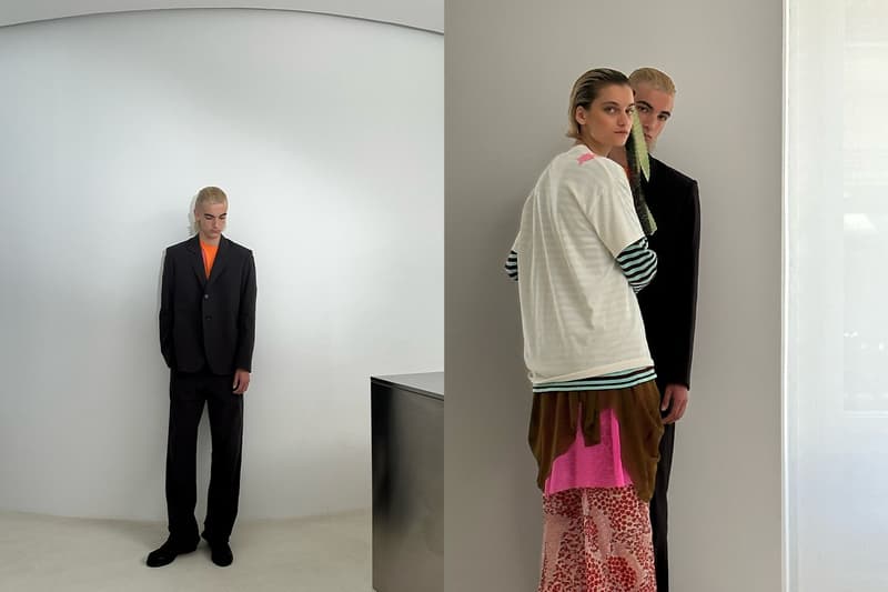 edward cuming spring summer 2024 menswear womenswear lookbook details