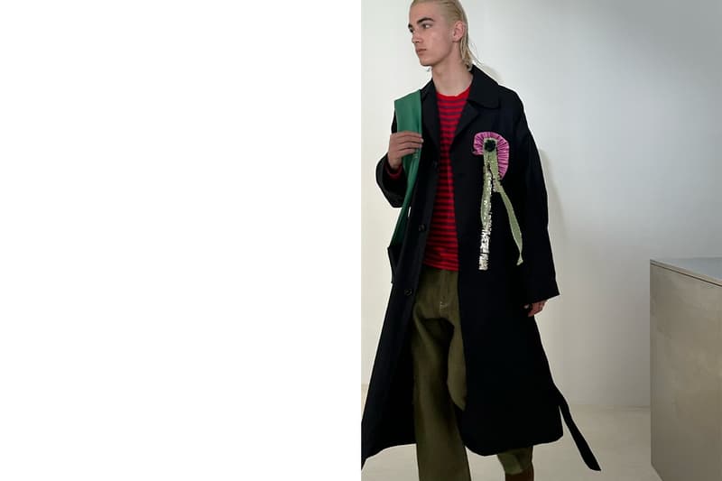 edward cuming spring summer 2024 menswear womenswear lookbook details