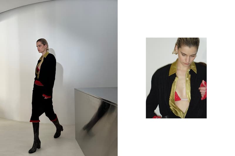 edward cuming spring summer 2024 menswear womenswear lookbook details