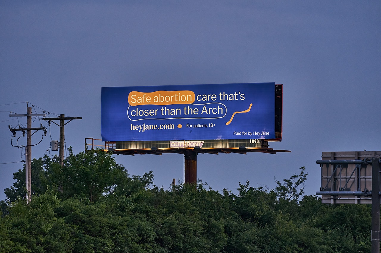 hey jane cross-state abortion billboard campaign details
