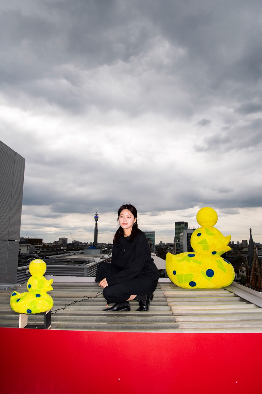 jia xi li duck sculptures the standard london interview