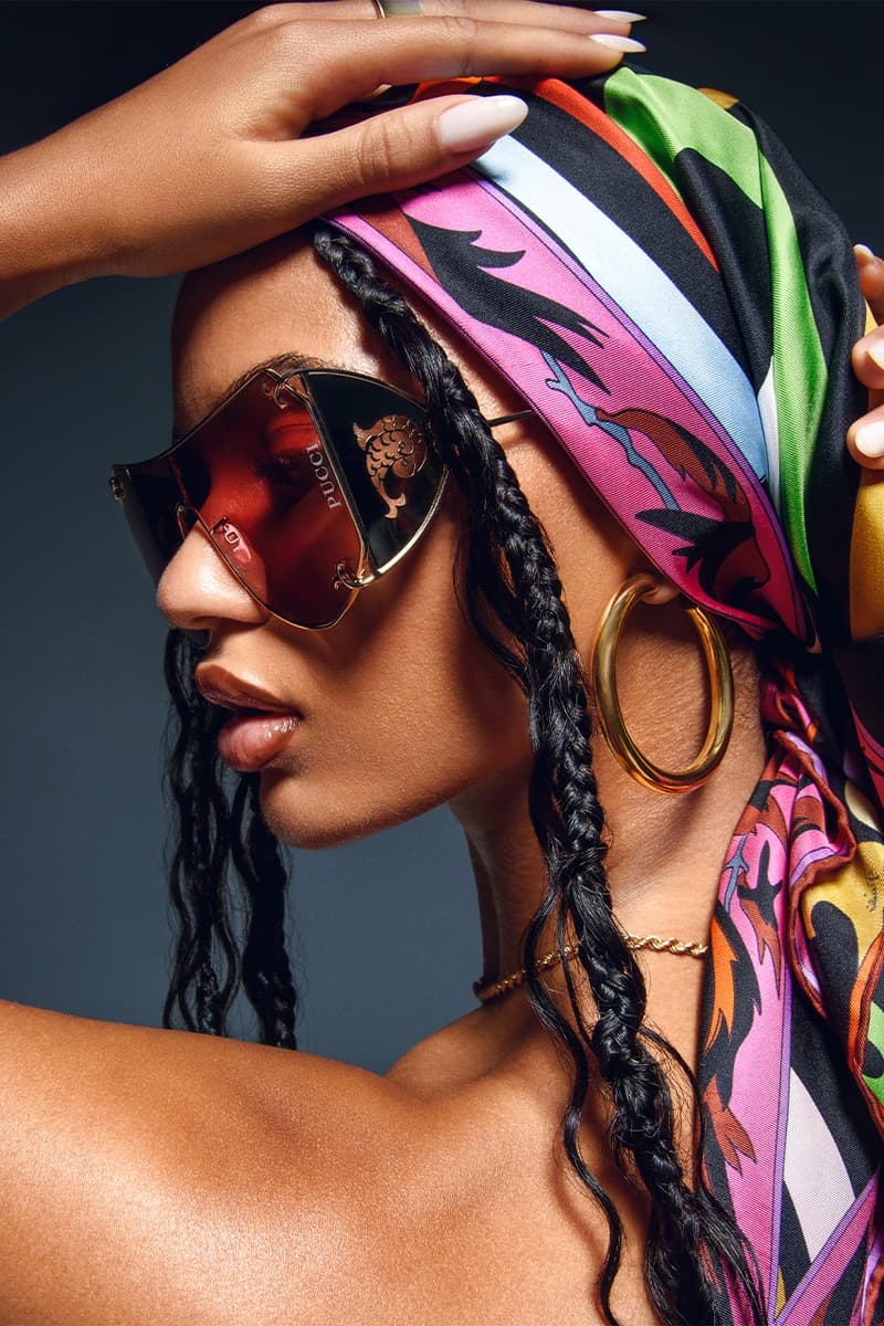 juliana nalu pucci eyewear campaign details