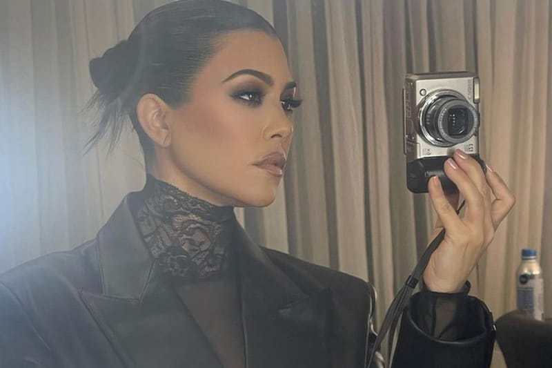 Kourtney Kardashian's Pink "Candy Glaze" Manicure Is Too Sweet To Handle