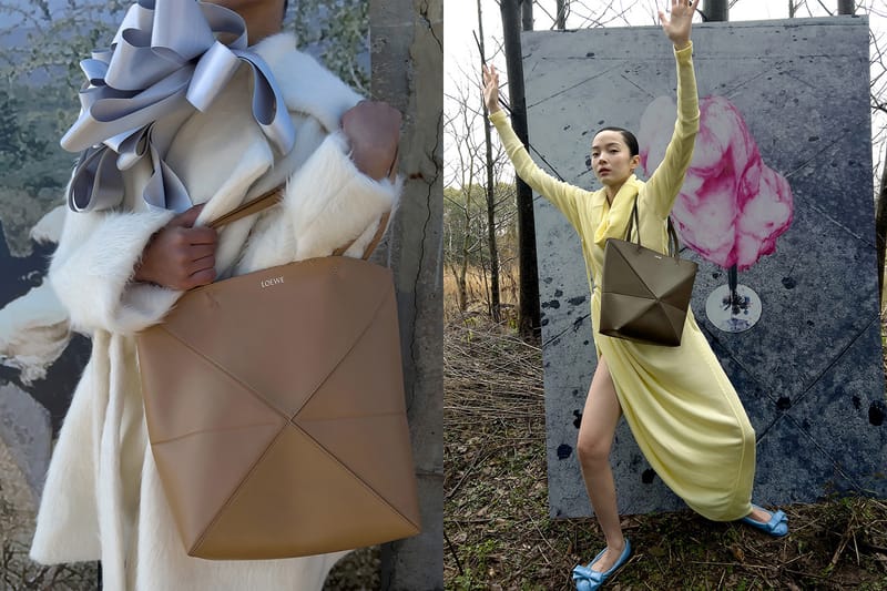 Loewe's New Fold Tote Was the Missing Piece in Its Puzzle Family