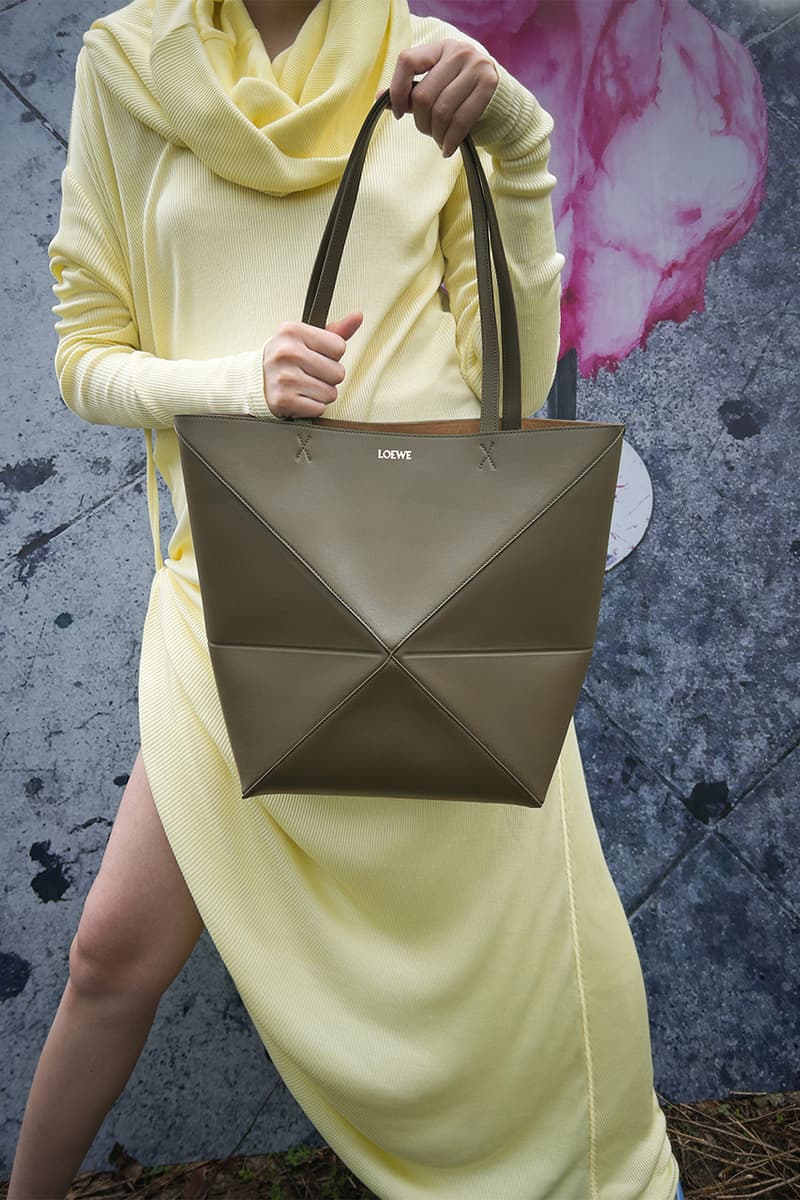 loewe new puzzle fold tote release details