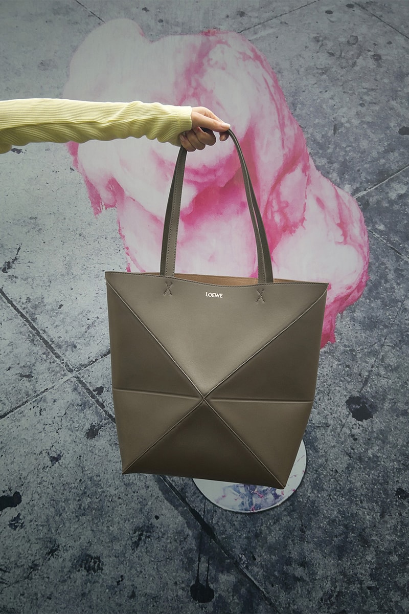 loewe new puzzle fold tote release details