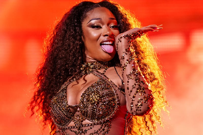 Megan Thee Stallion's Pamela Anderson-Inspired Blonde Blowout Wins All 10's Across the Board