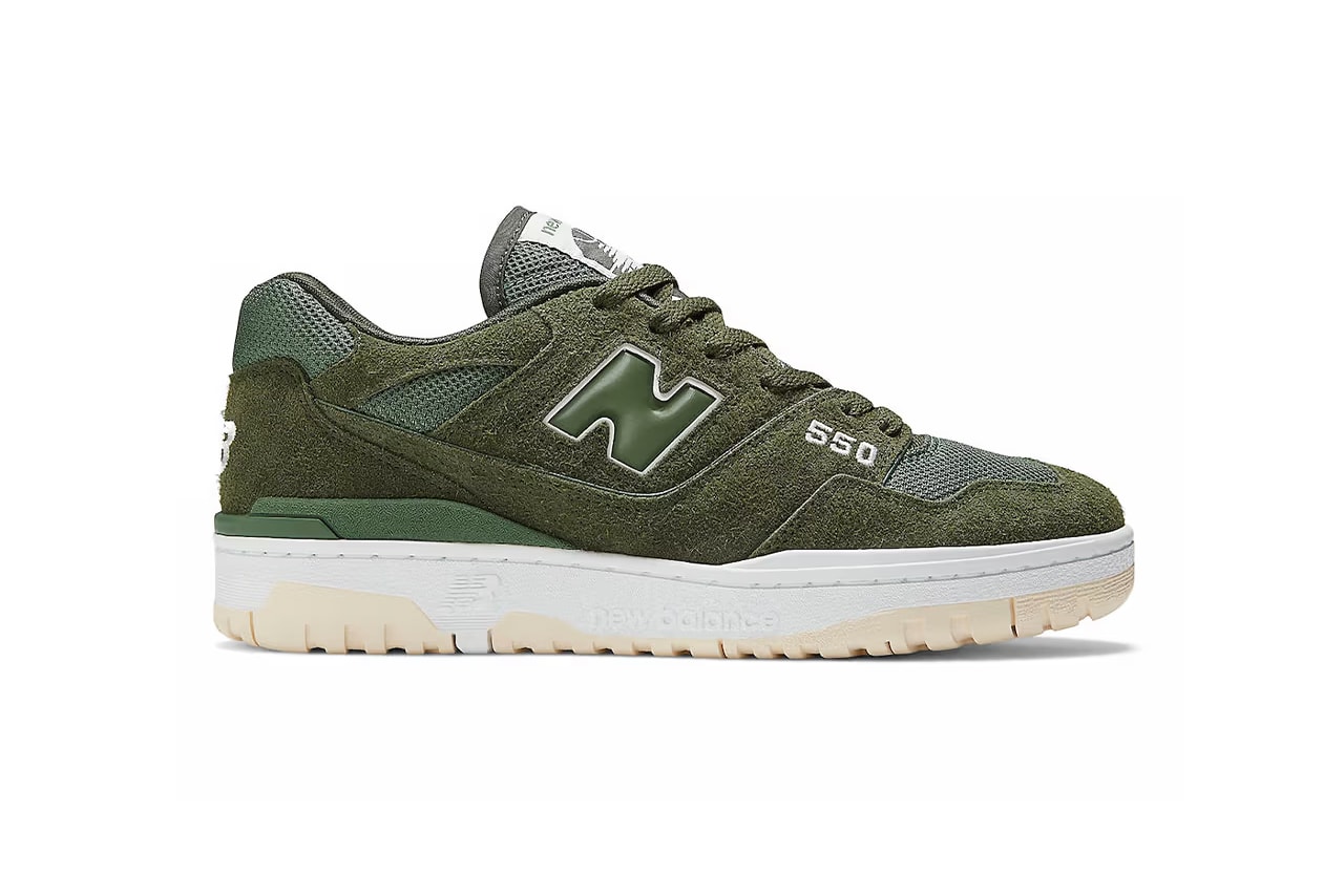 new balance 550 olive suede release info where to buy price 