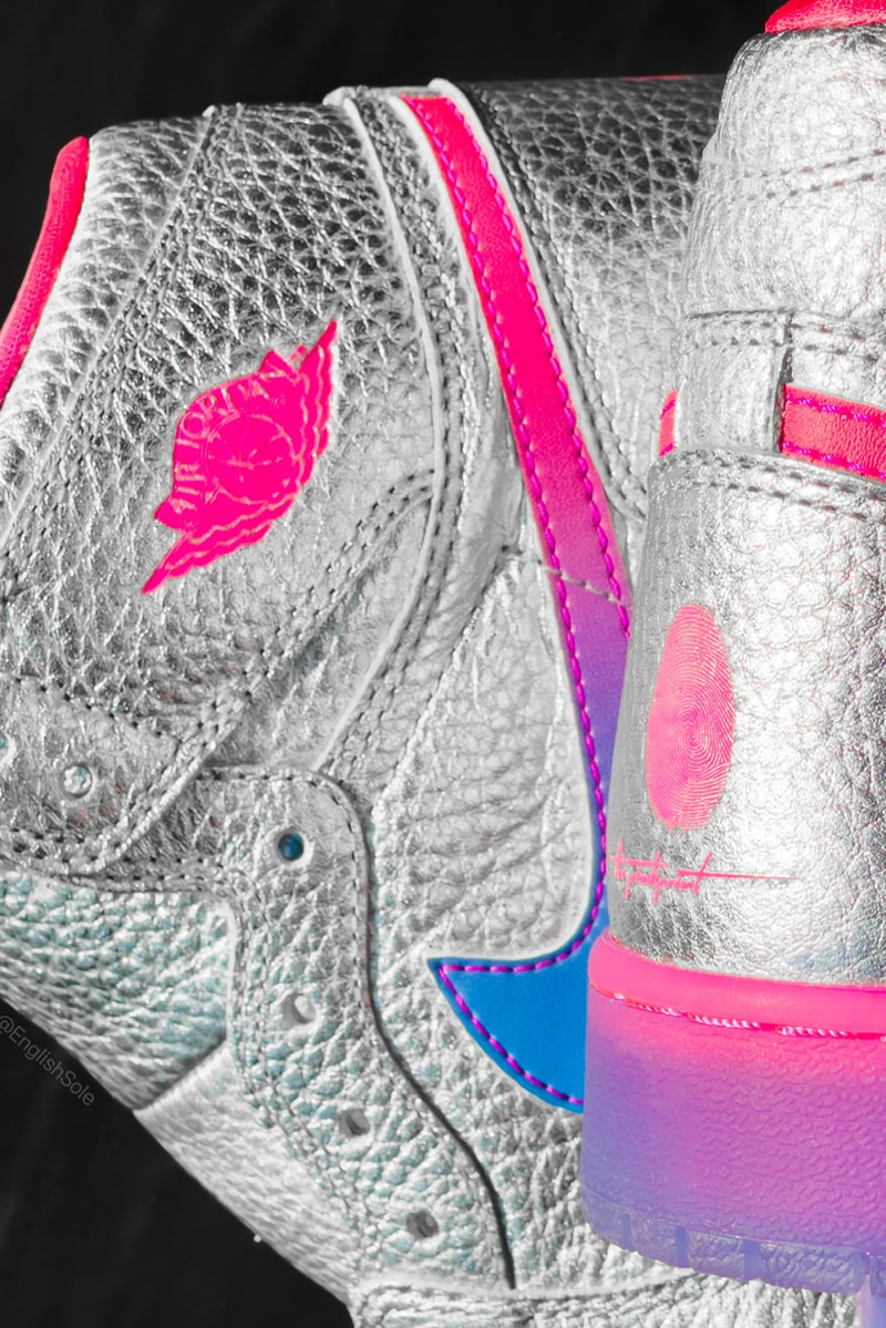 Nicki Minaj's new bright-pink Air Jordans are super freaky in the