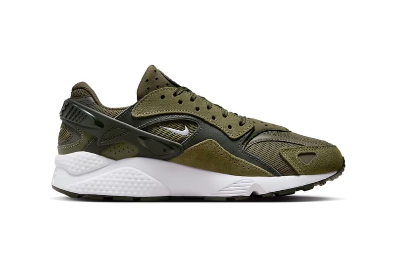 nike air huarache runner "olive" sneakers footwear 