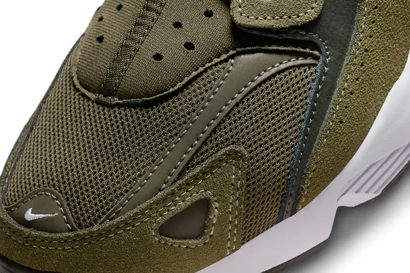 nike air huarache runner "olive" sneakers footwear 