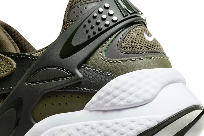 nike air huarache runner "olive" sneakers footwear 