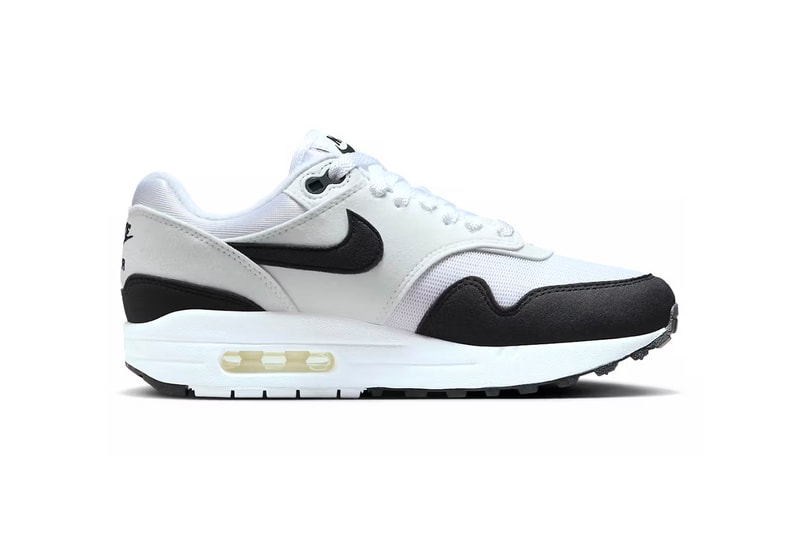 air max 1 black and white