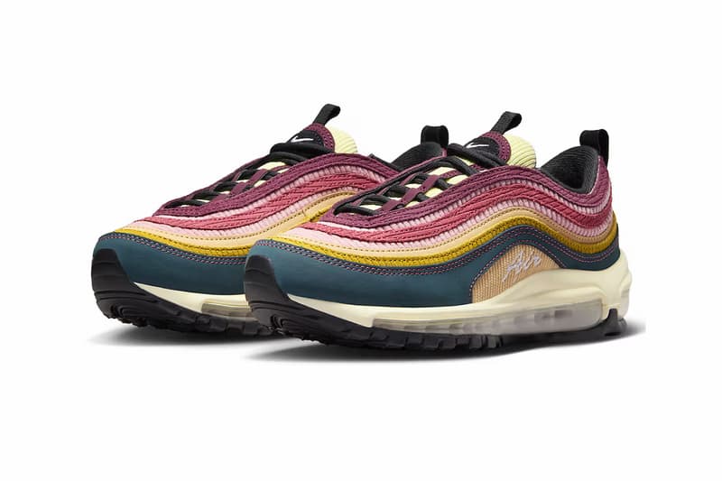 nike air max 97 multi-color corduroy fb8454-300 release details