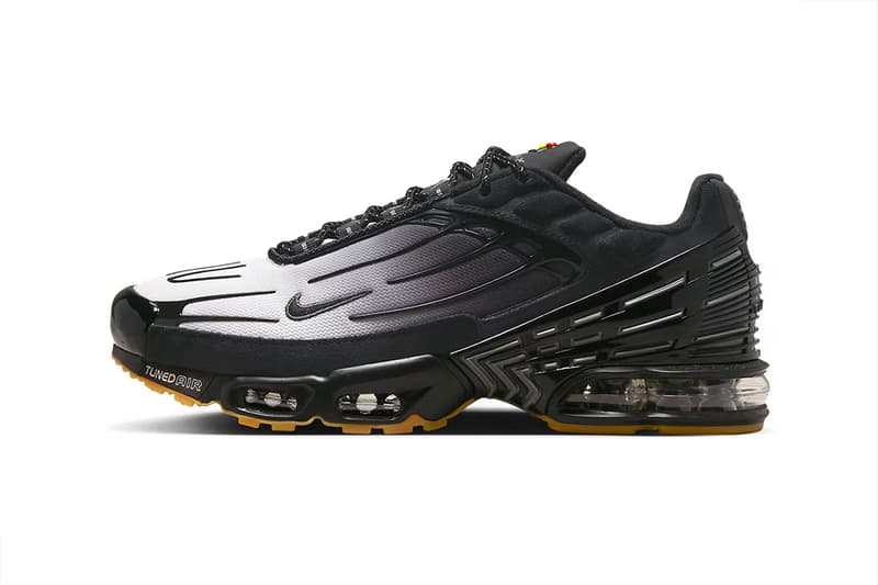 nike air max plus 3 "black/gum" sneakers footwear release info where to buy 